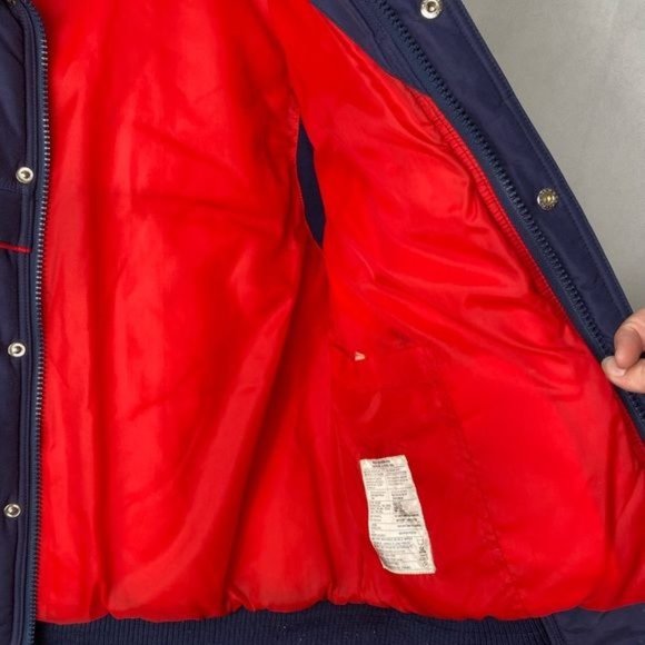 FERA 80’s vintage mens retro ski jacket blue and red size size 44L - Picture 15 of 16